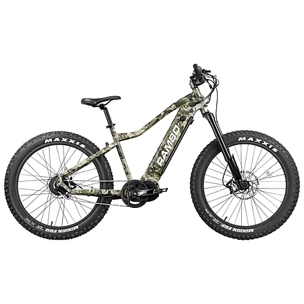 Rambo Bikes 1000W XP TrueTimber VSX Camo Enviolo Bike, 17AH, 1000 XPE