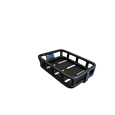 Rambo Bikes Front Luggage Rack for XP Bikes, Black, R152, EDEMO4