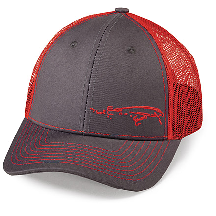 Rapala Casual Cap, Grey Red, RCC01