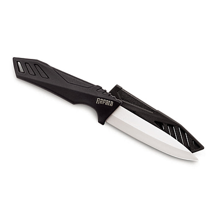 Rapala Ceramic Utility Knife, 4in, Bulk, Black, RCUKB4B