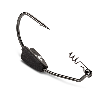 Rapala HD weghtd Swimbait Hook 1/8 Blk Nkl #3/0 HDWSB18#3/0BNPP