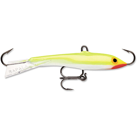 Rapala Jigging Rap 09 Lure, Silver Fluorescent Chartreuse, W9SFC