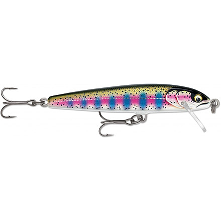 Rapala Original Floater Elite 85 Jig, Gilded Rainbow Trout, FE85GDRT