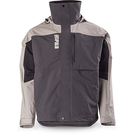 Rapala Rain Pro Jacket, Grey Black, 3XL, RR1PJ-3XL