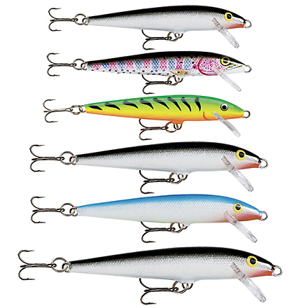 Rapala Floating 6 Pk Value Pk 076941