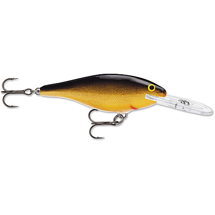 Rapala Shad Rap 07 Lure, Gold, SR07G