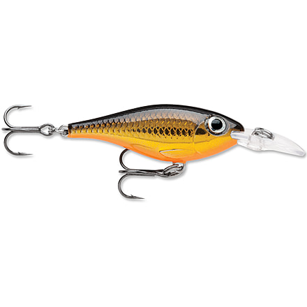 Rapala Ultra Light Shad 04 Lure, Gold, ULS04G