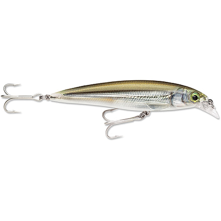 Rapala X-Rap Saltwater 8 Slashbait, Suspending, 1/4 oz 3-1/8&quot;, 3-5 Ft, #6 Hooks, Mangrove Minnow, SXR08MM