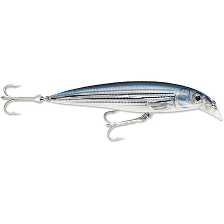 Rapala X-Rap Saltwater 8 Slashbait, Suspending, 1/4 oz 3-1/8&quot;, 3-5 Ft, #6 Hooks, Mullet, SXR08MU