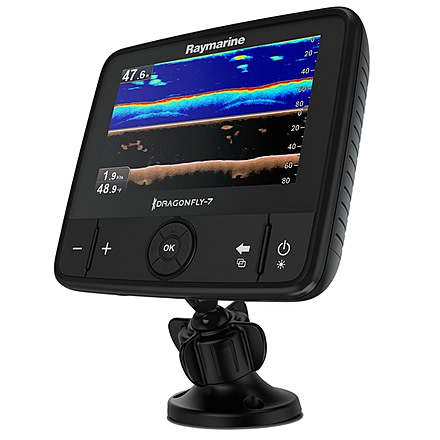 Raymarine 7 Pro Chirp Sonar, Downvision, GPS, Black, 7in E70320-NAG