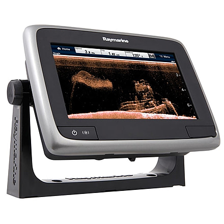 Raymarine A78 Multi-Function Display, Chirp Sonar, Downvision, GPS, Black, 7in T70203-NAG