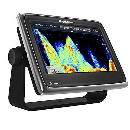 Raymarine A97 Multi-Function Display, Clearpulse Sonar, GPS, Black, 9in E70233-NAG