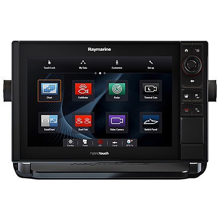 Raymarine ES127 Multi-Function Display, Clearpulse Sonar, GPS, Black, 12in E70284-NAG