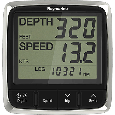Raymarine Instru., Tri-Data, i50, w/Thru-Hull Xdcr, New Condition RAY-E70149