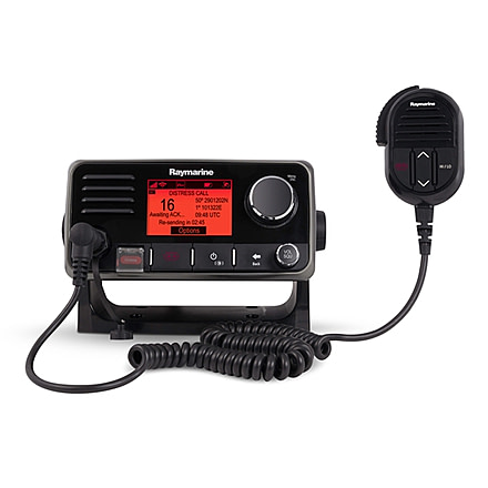 Raymarine Ray 70 Multifunction Radio-Vhf, Ais Receiver, Loud Hailer and Intercom, Black, 8.9in E70251