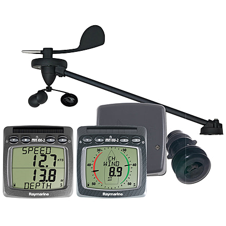Raymarine Wind, Speed &amp; Depth System w/Triducer Wireless 36668