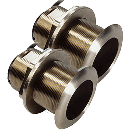 Raymarine Xdcr, CHIRP-MH, Brnz LP, 0 deg, pair, New Condition RAY-T70062