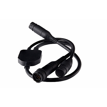 Raymarine Y-Cable 25pin to 25 And 8pin to Attach a RealVision 3D RV-xxx Transducer And an Airmar Transducer to Axiom RV, A80492