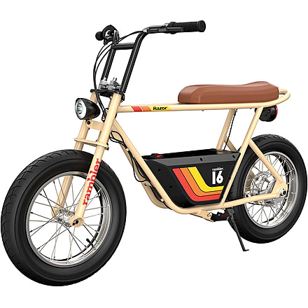 USED Razor Rambler 16&quot; Electric Scooter, Tan, 12158785, EDEMO1