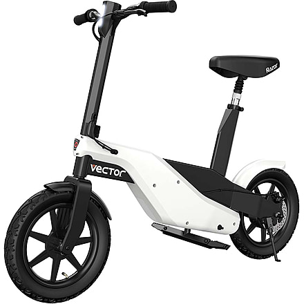 Razor Vector Electric Scooter, White, 15110710