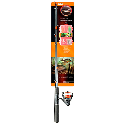 Ready 2 Fish 2 Piece Spinning Rod and Reel Combo w/45 Piece TackleBox - 5'6" 111020