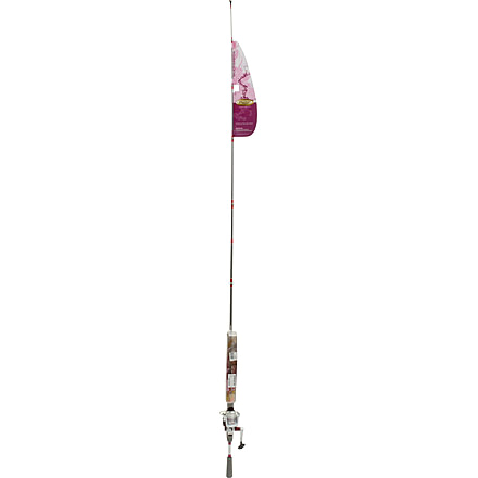 Ready 2 Fish Bright Pink Spinning Combo 046125