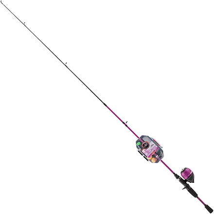 Ready 2 Fish R2F4 Just R2F4 Just Add Bait Purple Spincast 5'6" Medium Light, R2F4-JABP-SC