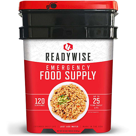 ReadyWise Package Of Long Term Emergency Food Supply, 120 Servings, RW10-120