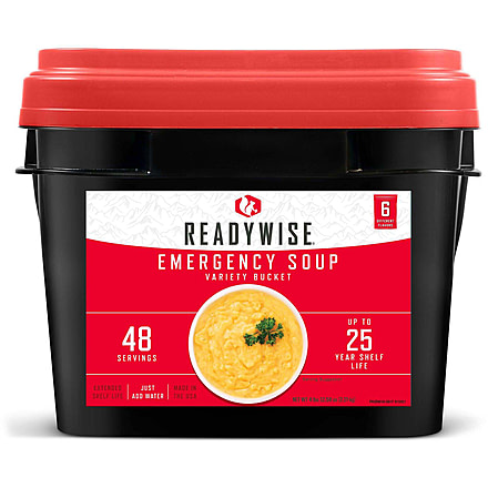 ReadyWise Emergency Soup Bucket, 48 Servings, RW10-001