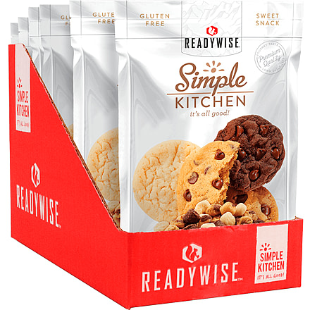 ReadyWise Simple Kitchen Cookie Dough Medley, 6 Pack, RWSK05-022