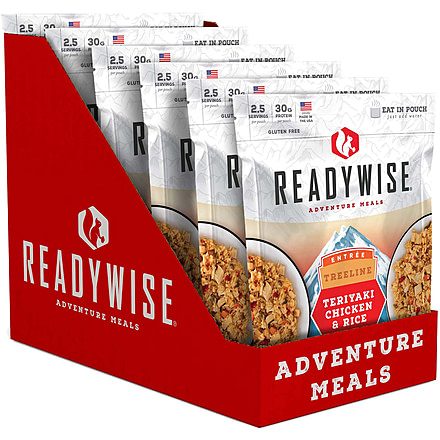 ReadyWise Treeline Teriyaki Chicken &amp; Rice, 6 Pack, RW05-003