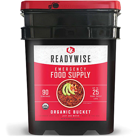 ReadyWise Organic Bucket, 90 Servings, RW10-825