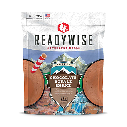 ReadyWise Chocolate Royale Shake, 4 Servings, RW04-818