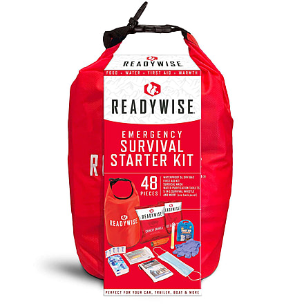 ReadyWise Emergency Survival Starter Kit , 48 Pieces, RW01-634GSG