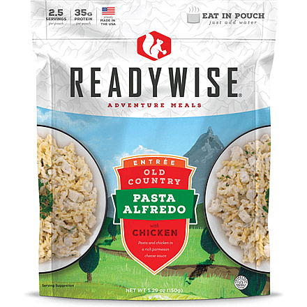ReadyWise Pasta Alfredo w/ Chicken, 6 Pack, RW05-807