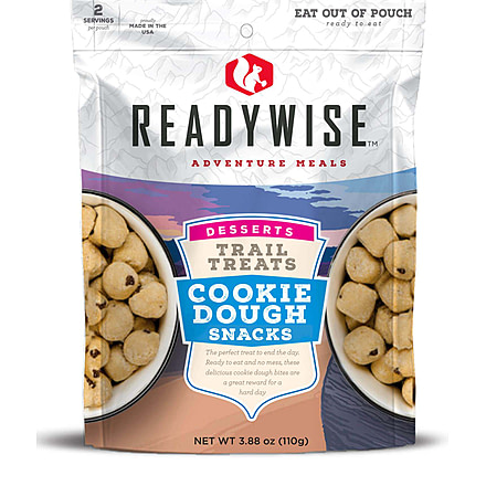 ReadyWise Trail Treats Cookie Dough Snacks, Single Pouch, RW03-913