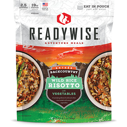 ReadyWise Wild Rice Risotto with Vegetables, 6 Pack, RW05-800