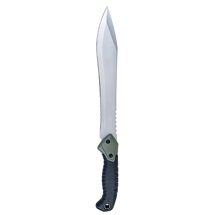 Reapr Tac Jungle Fixed Blade Knife, 11in, 3Cr13 Stainless Steel, Black, Green, CTLR-016-GRN-RPR