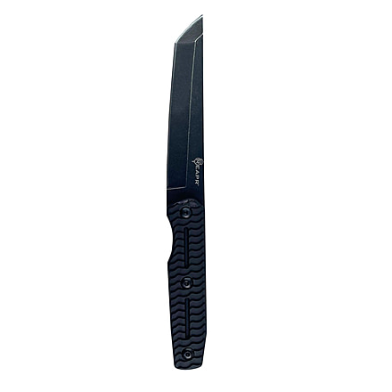 Reapr Tac Tanto Set Fixed Blade Knife, Fixed 4.75, Folding 3.25in, 3Cr13 Stainless Steel, Black, Black, CTLR-017-BLK-RPR