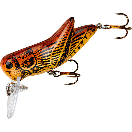Rebel Lures Rebel Big Hopper, Brown Cricket, 1 3/4in, 1/4oz, F73M95
