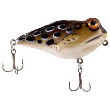 Rebel Lures Rebel Frog-R Topwater Bait 2 3/8in, 5/16 oz, Floating, Cricket Frog, T30512