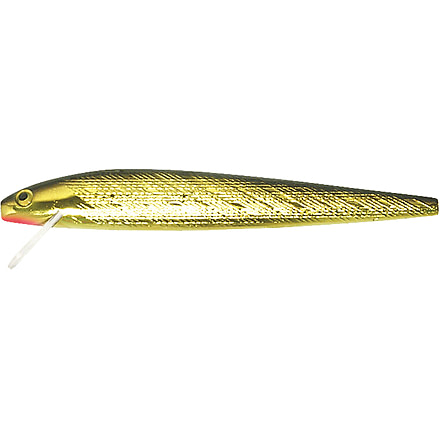Rebel Lures Rebel Jointed Minnow Lure, Floating, Gold/Black, 1 7/8in, 3/32oz, J4902