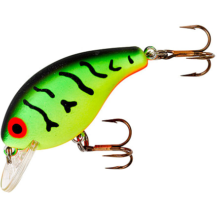 Rebel Lures Rebel Super Teeny Wee-R Crankbait, 1 1/2in, 1/8 oz, Floating, Firetiger, F9156V