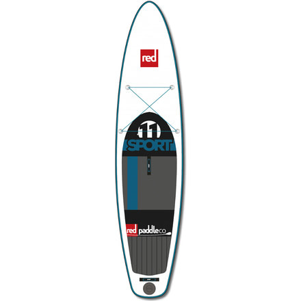 110 Sport Inflatable Stand up Paddleboard-Blue/White-11 ft