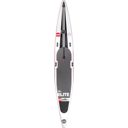 Red Paddle Co. 14'0 Elite Inflatable SUP Board-White/Red