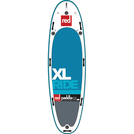 Red Paddle Co. 17'0 Ride XL Inflatable SUP Board-White/Blue