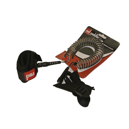 Red Paddle Co. 8ft Red Coiled Leash-8 ft