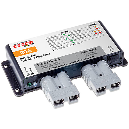 REDARC 20 Amp Solar Regulator, Anderson Connect, SRPA0240