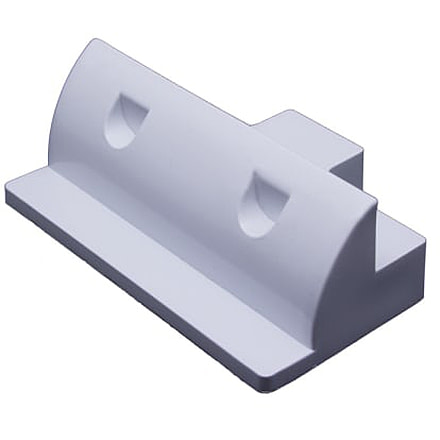 REDARC ABS Plastic Solar Panel Side Mount, 2PCS, SMI9002