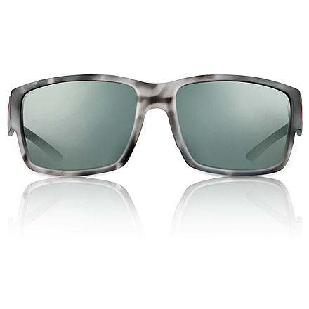 Redfin Polarized Sanibel Sunglasses, Black Tortoise Frame, Shad Mirror Polarized Lens, One Size, 1405